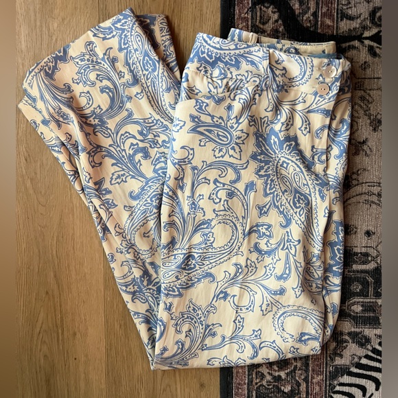 J McLaughlin Silk Paisley Pants - Picture 6 of 6